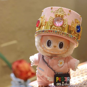 GD-Inspired Pink Crown Set – MAMA Concert Edition Accessory for bubu (Doll Not Included)