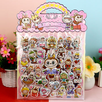 Labubu Sticker Pack – Random Designs Surprise!